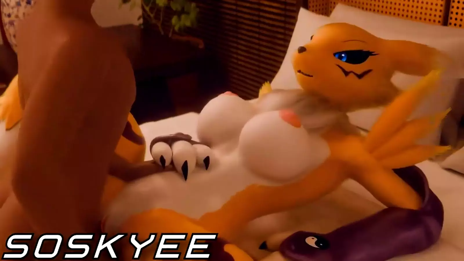 Furries having cumshots in various scenes with pastel redsal skin and thigh gaps